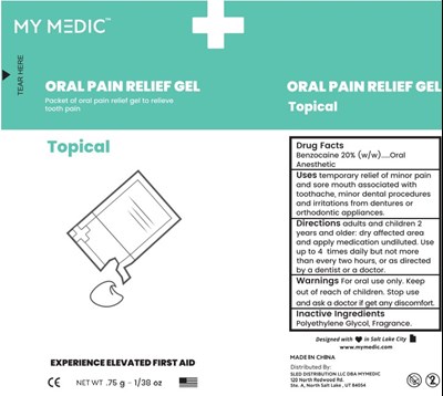 Label Image (075g Oral Pain Relief Gel)